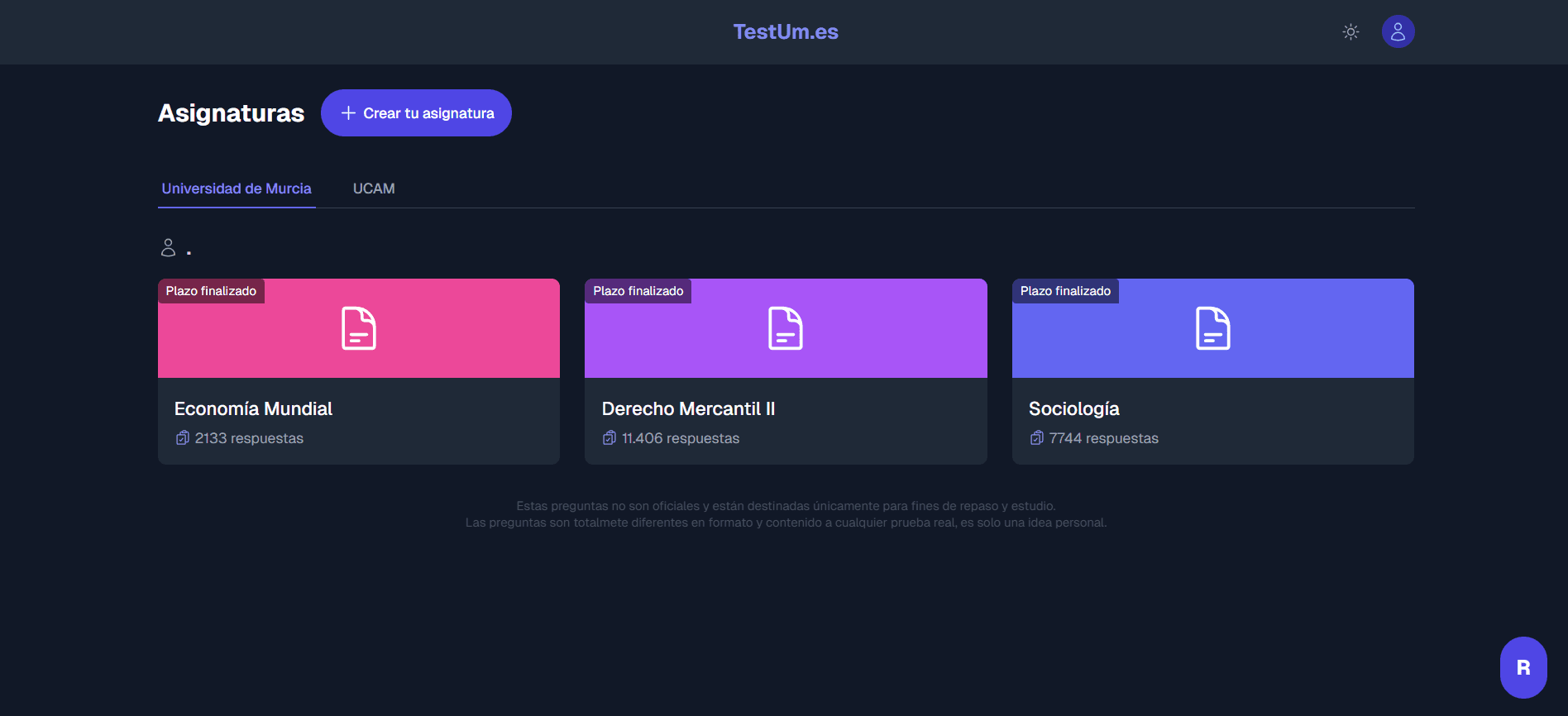 Testum screenshot 1
